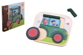 Jouéco® Fien & Teun Tractor Puzzle