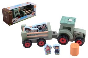 Jouéco® Fien & Teun Tractor with Accessories