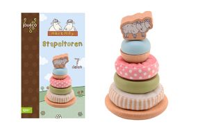 Mike & Molly Stacking Tower with Soft Rings