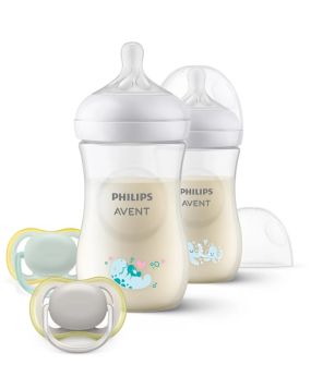 Avent Natural 3.0 Starter Set 2x Deco Bottle