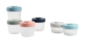 Beaba First Age Pack - 6 Clip Portions (2x90ml + 4x150ml)