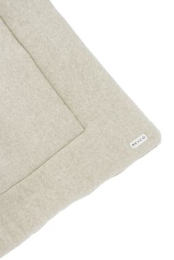Meyco Box Blanket Knit Basic Sand Melange 77x97 cm