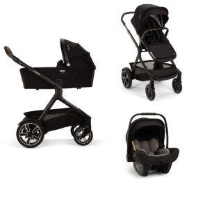 Nuna Stroller 3 in 1 DEMI™ next Caviar + Car Seat PIPA™ next