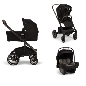 Nuna Stroller 3 in 1 MIXX™ next Caviar + Car Seat PIPA™ next