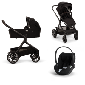Nuna Stroller 3 in 1 DEMI™ next Caviar + Car Seat Cloud T I Size