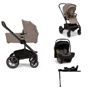 Nuna Stroller 3 in 1 MIXX™ next Cedar + Car Seat PIPA™ next + Nuna 360° Base