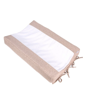 Poetree Kids Changing Cushion Cover Chevron Light Camel