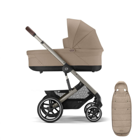 Cybex Kinderwagen 2 in 1 Balios S Lux Almond Beige | Beige