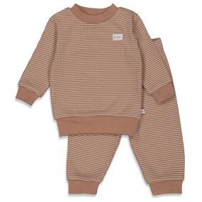 Feetje Pyjama Waffle Brown Size 74