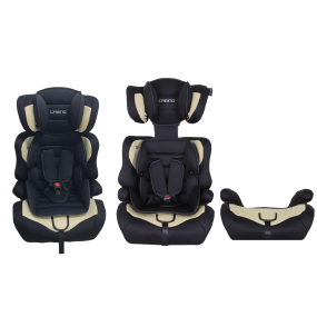 Cabino Autostoel Groep 1/2/3 I-Size Zwart Beige