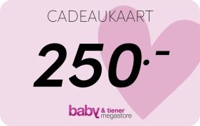 Baby & Tiener Megastore Cadeaubon 250 Euro