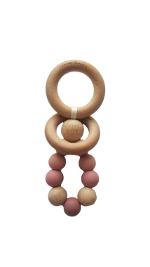 Chewie Long Rattle Blush