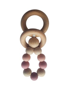 Chewie Long Rattle Ombre Rose