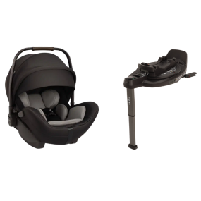 Nuna Car Seat ARRA™ Flex Caviar + Nuna BASE™ Curv Black
