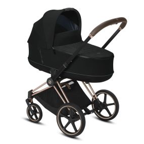 Cybex Kinderwagen 2 in 1 Priam Deep Black | Rosegold Frame
