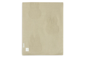 Jollein Baby Blanket 100x150cm Miffy Olive Green/Coral Fleece