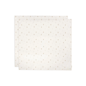 Jollein Muslin Cloth Large 115x115cm Happy Miffy Nougat (2-Pack)