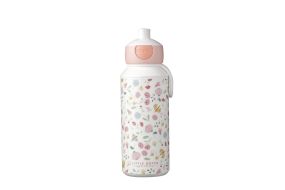 Mepal Pop-Up Campus 400 ML Drink Bottle - Flowers & Butterflies