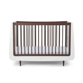 SnuzKot Skandi Grow With Me Cot Ebony Natural Edit