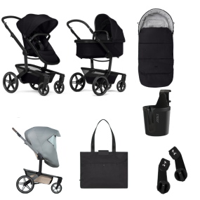 Joolz Stroller Day5 Essential Newborn Bundle | Space Black