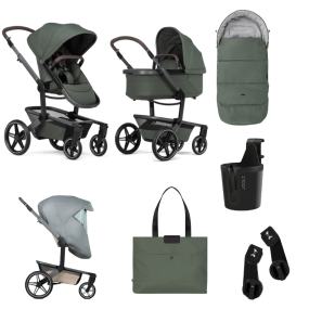 Joolz Stroller Day5 Essential Newborn Bundle | Forest Green