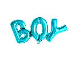 Follieballon Boy Blauw 