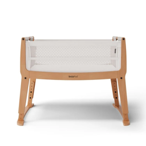 SnuzPod Studio Bedside Crib Stockholm Natural