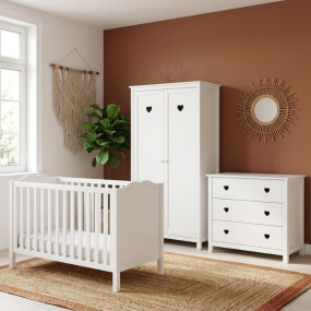 JAXX Amori Baby Room 3 Piece White