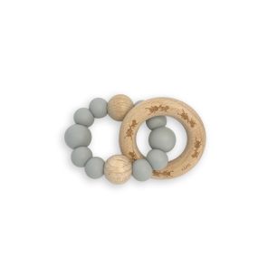 Chewie Rattle Monkey Light Grey