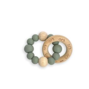 Chewie Rattle Elephant Dark Sage