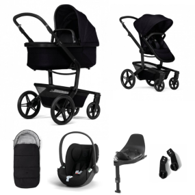 Joolz Stroller 3 In 1 Day5 Space Black + Isofix Base + Footmuff