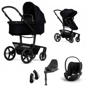 Joolz Stroller 3 In 1 Day5 Space Black + Isofix Base