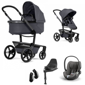 Joolz Stroller 3 In 1 Day5 Stone Grey + Isofix Base