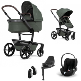 Joolz Stroller 3 In 1 Day5 Forest Green + Isofix Base