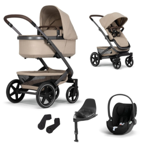 Joolz Stroller 3 In 1 Geo3 Sandy Taupe + Isofix Base