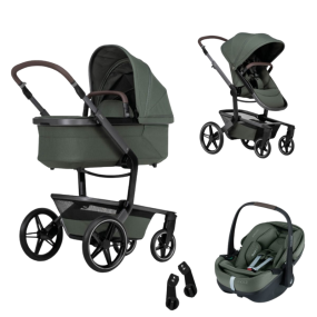 Joolz Stroller 3 in 1 Day5 Forest Green + Joolz Maxi-Cosi Group 0 Car Seat Pebble 360 Pro