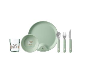 Mepal Mio 6-Piece Children's Dinner Set Little Farm
