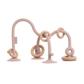 Baby's Only Bead Spiral Old Pink - 2-pack