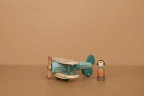 Little Dutch Speelgoedvliegtuigje FSC