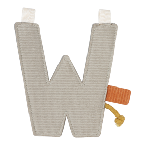 Little Dutch Letter W Grey
