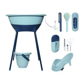 Luma Bath & Care Set 8-piece Iron Blue