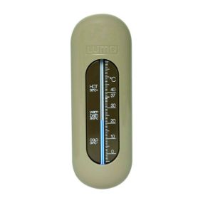 Luma Bath Thermometer Olive Green