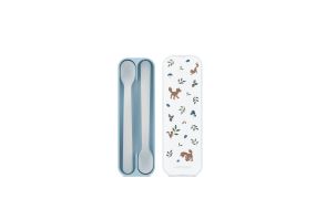 Mepal Set Baby Spoon Mio 2 Pieces Forest Friends
