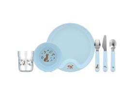 Mepal Set Children's Dinnerware Mio 6-Piece Forest Friends