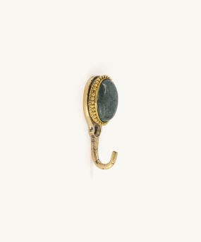 Doing Goods Moira Wall Hook Green Marble