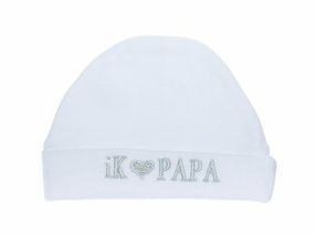 Petit Villain Baby Muts Ik Hou Van Papa Wit