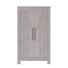 Bebies First Kledingkast 2 Deurs Grijs Zwart