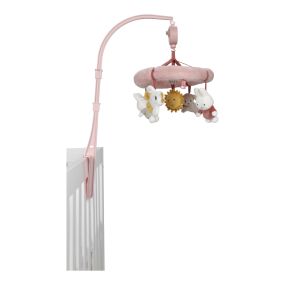 Nijntje Music Mobile Fluffy pink
