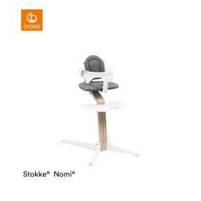 Stokke® Nomi® Chair Beech White + Stokke® Nomi® Baby Set White