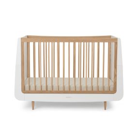 SnuzKot Skandi Grow-Along Cot Oak Natural Edit